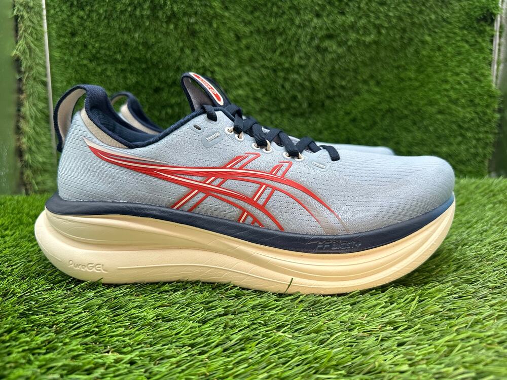 Asics Gel-Nimbus 25 1012C056 Athletic Sneaker Women's 9.5 Blue Knit Gym Running